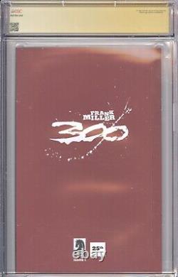 300 #1 (CGC SS 9.8 Frank Miller, Diaz) 25th Anniversary Special Edition Virgin