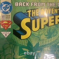 Adventures of Superman 500th Special Edition DC Comics With Original Poster RARE