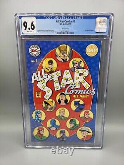 All Star Comics #1 May 1999 Variant RRP Special Edition DC Comic Book 9.6 CGC
