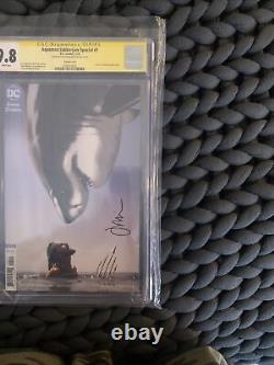 Aquaman/Jabberjaw Special #1 (Variant) CGC SS 9.8 Signed by J. Middleton