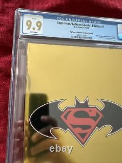 BATMAN SUPERMAN #1 CGC 9.9 SPECIAL EDITION BTC NYCC Gold FOIL VARIANT LTD 1000