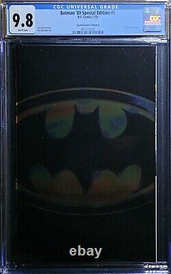 Batman'89 Special Edition #1 Movie Poster Foil Variant CGC 9.8 Ltd. To 1000