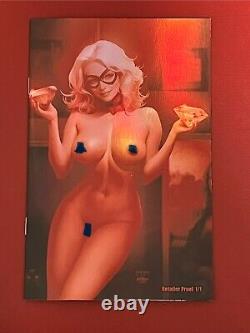 Bear Babes Black Cat FOIL Retailer Proof 1/1 Red Cosplay Full N Special Cover