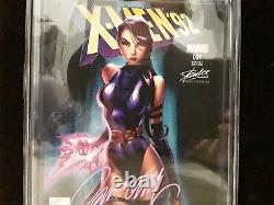 CGC 9.8 X-Men'92 #1 SS Signed J. Scott Cambell Variant Stan Lee Edition Psylocke
