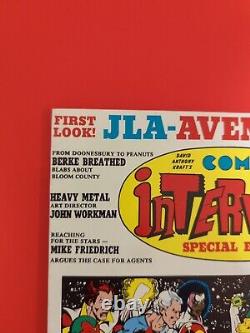 COMICS INTERVIEW Special Edition #6 1st JLA/AVENGERS 1983 George Perez B1