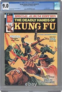 Deadly Hands of Kung Fu Special Album Edition #1 CGC 9.0 1974 3727447001