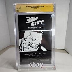 Frank Miller's Sin City Special Ed. 9.8 CGC Variant Signed Frank Miller 181/300