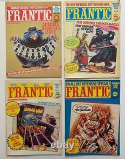 Frantic #1 to 10 + 2 x Specials. VERY RARE Marvel UK 1979. 12 x mag size FN+/