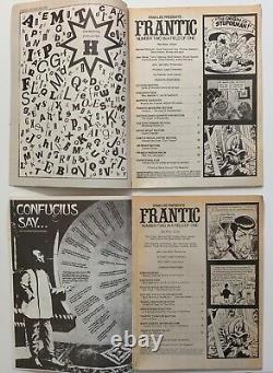 Frantic #1 to 10 + 2 x Specials. VERY RARE Marvel UK 1979. 12 x mag size FN+/