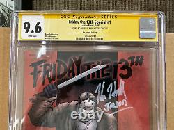 Friday The 13th Special #1 CGC 9.6 No Escape Variant Signed Jason Kane Hodder