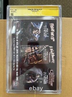 Friday The 13th Special #1 CGC 9.6 No Escape Variant Signed Jason Kane Hodder