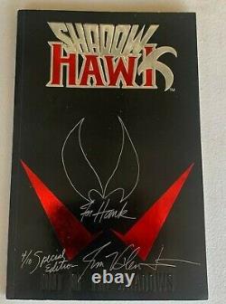 Image Comics Shadowhawk Tpb Special Edition 4/10 Signed Jim Valentino W / Sketch