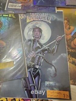 MASSIVE 74 Comic Book Lot 1990s-2000s Tomb Raider, Witchblade, Fathom, 24 SIGNED