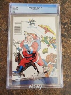 Marvel Holiday Special #1 CGC 9.0 Top Graded CGC Newsstand Edition (1991 Marvel)