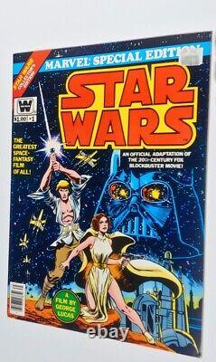 Marvel Special Edition Star Wars Number One Oversized Comic Book Mint Condition
