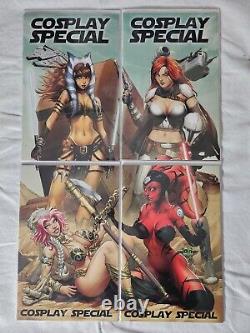 Merc Special Edition Cover Gallery Cosplay Special Trade 4 Book Set