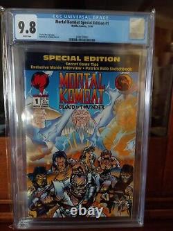 Mortal Kombat Special Edition #1, Blood & Thunder Malibu Comics 11/94' CGC 9.8