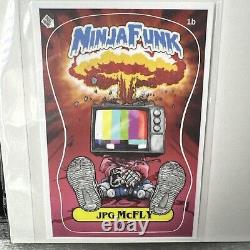 Ninja Funk #1 (2022) NM Garbage Pail Kids Hive Variant? Trade/Foil/Metal Set #d