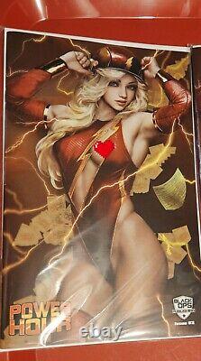 Power Hour Comic Book #2 Flash Cosplay Virgin Variant Art Shikarii Nude DC