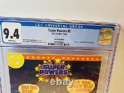 RARE Super Powers #5 NM CGC 9.4 Toy Fair Kenner Special Edition DC 1985