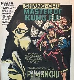 Special Marvel Edition #15 1ST App SHANG-CHI MASTER OF KUNG 1973 VF 8.0 NICE