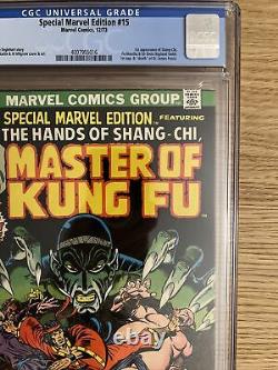 Special Marvel Edition 15 CGC 7.0 OWithWhite First Appearance Shang-Chi 1973