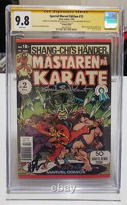 Special Marvel Edition #15 CGC 9.8 Foreign Swedish Edition 1st Shang-Chi RARE