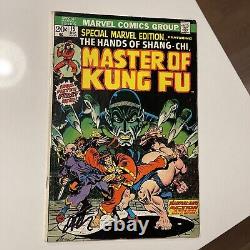 Special Marvel Edition #15 SIGNED By Jim Starlin Shang-Chi Marvel Comics