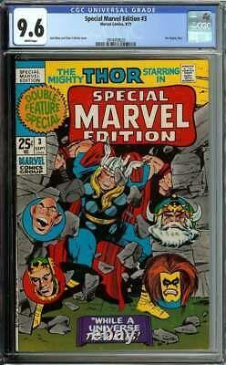 Special Marvel Edition #3 Cgc 9.6 White Pages // Marvel Comics 1971