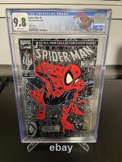 Spider-Man #1 Silver Variant CGC Special Label 9.8