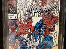 Spider-Man Special Edition #1 (1992) CGC 9.6 WP David Craig UNICEF Venom