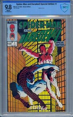 Spider-man And Daredevil Special Edition #1 Cbcs 9.8 White Pages Not Cgc
