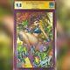 Street Fighter Swimsuit Special #1 Variant Cgc 9.8 Ss Signed By Jonboy Meyers