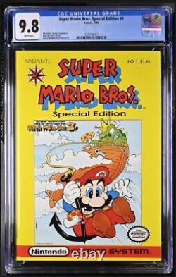 Super Mario Bros Special Edition #1 (Valiant 1990) CGC 9.8 Super Mario Brothers
