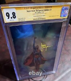 Superman 78 Special Edition #1 CGC 9.8 Mico Suayan signed NYCC virgin Foil