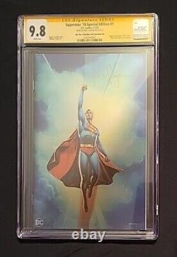 Superman'78 Special Edition #1 Cgc 9.8 Ss Mico Suayan Signed Nycc Rare