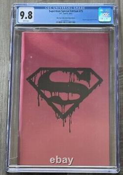 Superman Special Edition #75 (2022) CGC 9.8 Big Time Collectibles Pink Edition