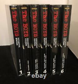 The BOYS Definitive Edition Vol. 1-6 Dynamite Hardcover, Slipcases, New & Sealed