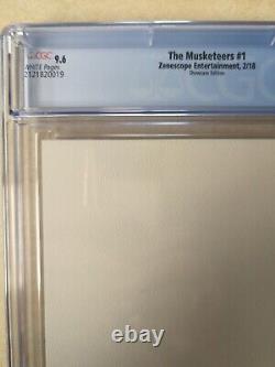 The Musketeers #1 Cgc 9.6 Zenescope Showcase Edition