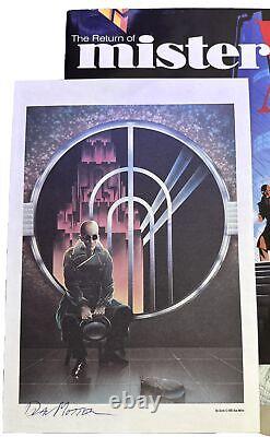 The Return of Mister X HC 1986 1st Print Graphitti Designs signed+ Numbered
