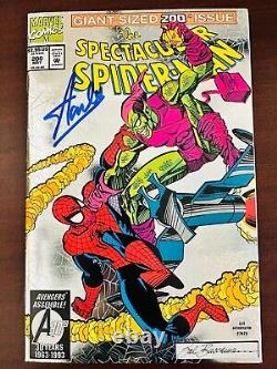 The Signed Stan Lee -the Spectacular Spiderman Marvel Comic Book -200th Issue