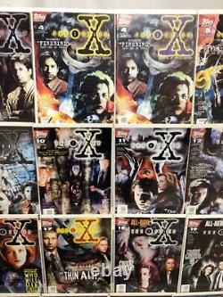 Topps Comics Thé X-Files Run Lot 1-31 Plus Annual 1,2 Special Edition 1-4 VF/NM