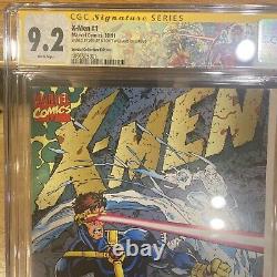 X-MEN #1 Special Edition Gatefold CGC 9.2 SS SIGNED BY JIM LEE & Scott Williams
